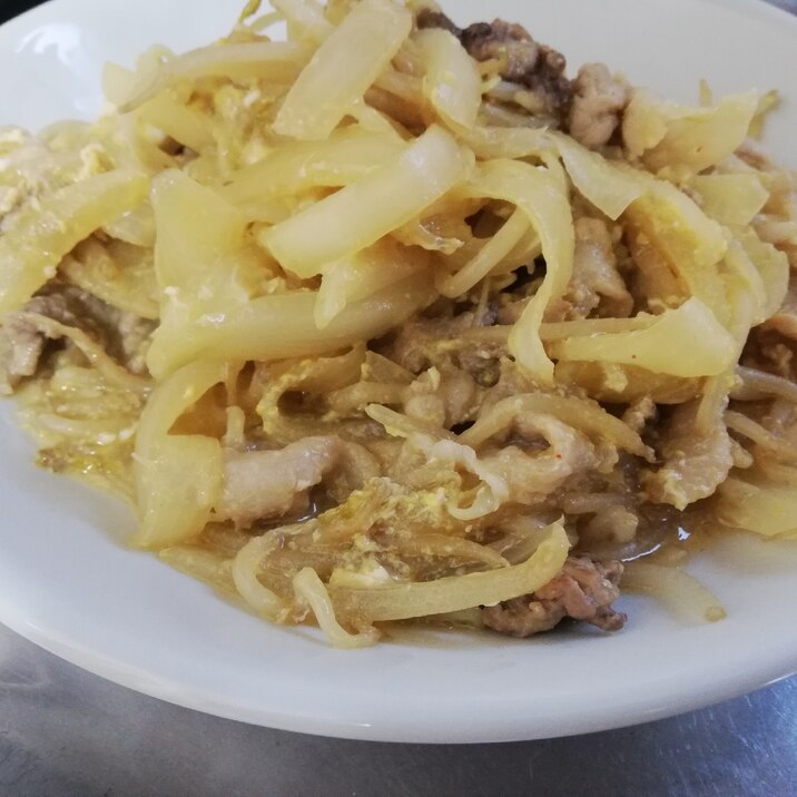 ピリ辛 もやしと玉ねぎの豚肉卵とじ レシピ 作り方 By Physic 楽天レシピ ピリ辛 もやしと玉ねぎの豚肉卵とじ レシピ 作り方 By Physic 楽天レシピ
